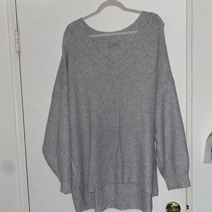 American Eagle Oversized Gray Sweater! Size: XL